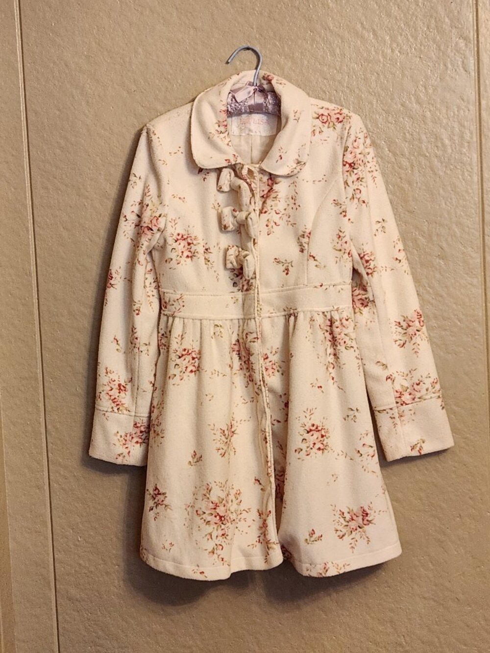 Liz Lisa coquette balletcore bow floral jacket coat RARE